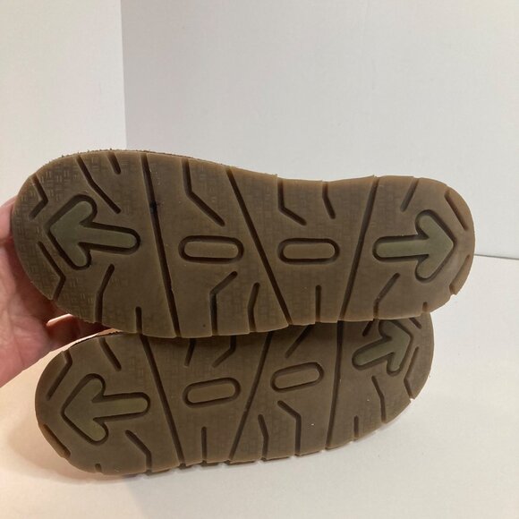 Mens Ruff Hewn Leather Lace Chukka Shoe Boots 8 Made in Spain Brown - Picture 7 of 8